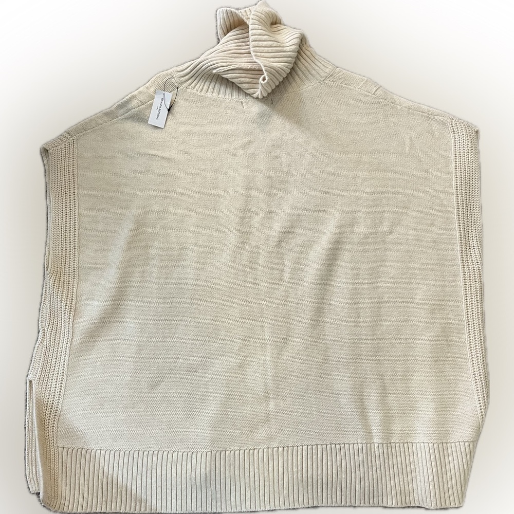 Banana Republic Cream Cowl Neck Sweater L/XL - NWT - Picture 5 of 5